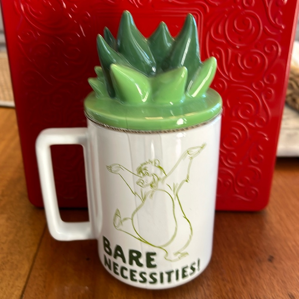 Disney Jungle Book Bare Necessities Mug Featuring Baloo NWT